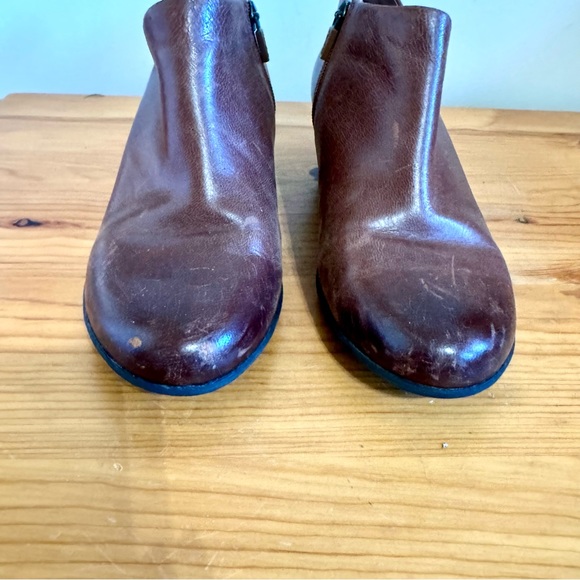 Dansko Raina Heeled Ankle Boot Brown Leather Women's 36 - Picture 6 of 11